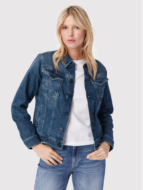 G-Star Raw Джинсова куртка Burten Stretch D20051-C911-C767 Cиній Regular Fit