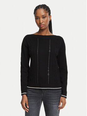 Liu Jo Sport Liu Jo Sport Pulover TF6189 MS63L Negru Regular Fit