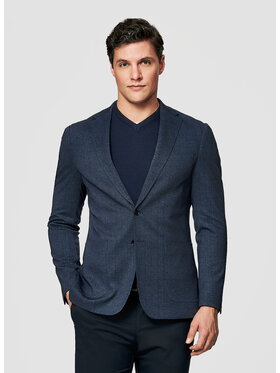 Pako Lorente Pako Lorente Marynarka P26SF-3X-001 Granatowy Slim Fit