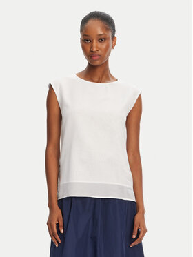 Marella Marella Blusa Zinco 2515111072 Bianco Regular Fit