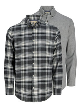 Jack & Jones Jack & Jones Set de cămăși﻿ Blubarkley 12294328 Gri Regular Fit
