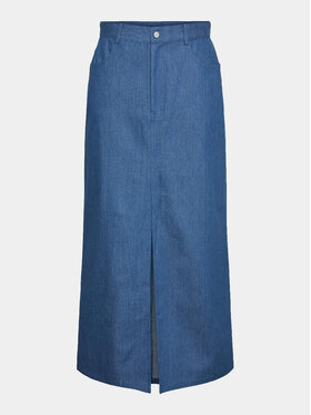 Pieces Pieces Farmer szoknya 17150001 Kék Regular Fit