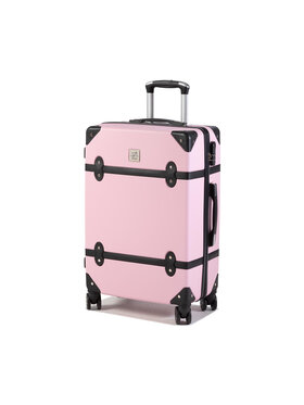 Semi Line Semi Line Valigia grande T5509-3 Rosa