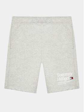 Tommy Hilfiger Tommy Hilfiger Športové kraťasy KB0KB08119 D Sivá Regular Fit