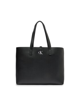 Calvin Klein Jeans Calvin Klein Jeans Kabelka Minimal Monogram Slim Tote34 K60K611501 Čierna