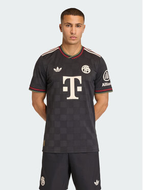 adidas adidas Koszulka techniczna FC Bayern Czarny Slim Fit