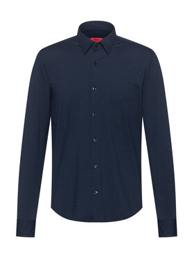 HUGO Hugo Krekls Ermo 50438087 Tumši zils Slim Fit