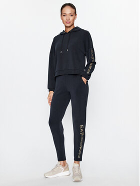 EA7 Emporio Armani EA7 Emporio Armani Анцуг 6RTV53 TJDCZ 0200 Черен Regular Fit