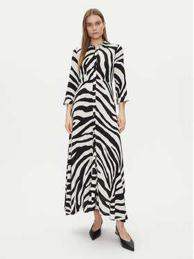 YAS YAS Φόρεμα πουκάμισο Savanna 26022663 Μπεζ Loose Fit