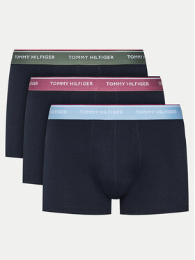 Tommy Hilfiger Tommy Hilfiger Set 3 perechi de boxeri UM0UM01642 Bleumarin