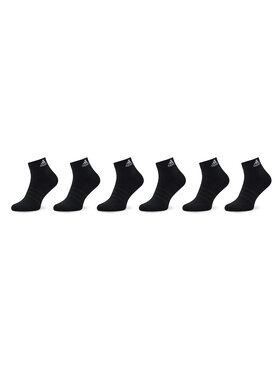 adidas adidas Комплект 6 чифта къси чорапи унисекс Cushioned Sportswear IC1291 Черен