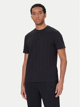BOSS BOSS T-Shirt Mirror Artwork 50548649 Czarny Relaxed Fit