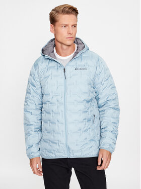 Columbia Columbia Kurtka puchowa Delta Ridge™ Down Hooded Jacket Niebieski Regular Fit