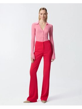 PINKO PINKO Pantaloni chino 85109 Rosso Regular Fit