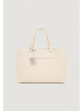 Armani Exchange Armani Exchange Borsa SHOPPING BAG Beige