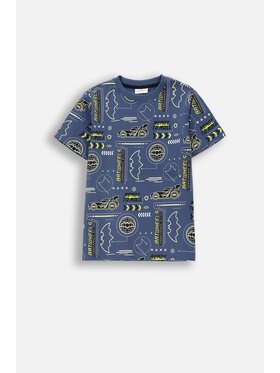 Coccodrillo Coccodrillo T-Shirt ZC4143204LBW-015 Granatowy Regular Fit