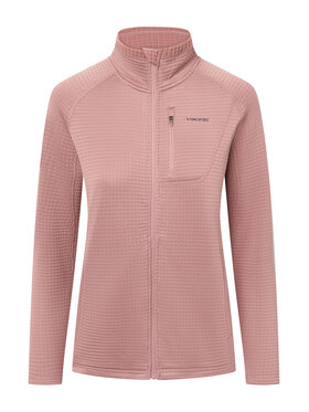 Viking Viking Bluza Admont Full Zip Lady Różowy Regular Fit