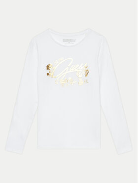Guess Guess Блузка J4YI36 K6YW4 Білий Regular Fit