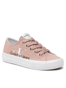 Calvin Klein Jeans Calvin Klein Jeans Tenisky Low Cut Lace-Up Sneaker V3A9-80187-0890 Ružová
