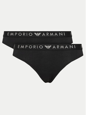 Emporio Armani Underwear Emporio Armani Underwear Komplet 2 par fig brazylijskich 163337 4F227 00020 Czarny