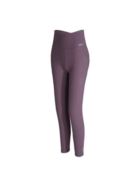 Yeaz Yeaz Legginsy OBSESSED Brązowy Slim Fit