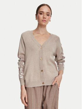 Liu Jo Sport Liu Jo Sport Cardigan TF6093 MS49I Gri Regular Fit
