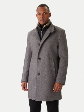 Bugatti Bugatti Prehodni plašč 821429-84204 M Siva Regular Fit