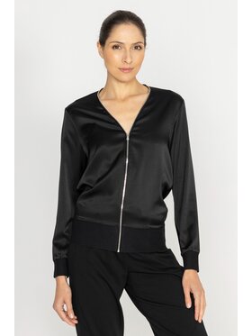 Deni Cler Milano Deni Cler Milano Bluza T-DC-W457-D5-80-90-1 Czarny Regular Fit