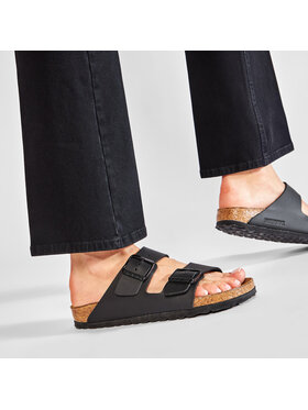 Birkenstock Birkenstock Natikači Arizona 551253 Črna
