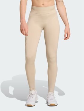 adidas adidas Legginsy 151341 Beżowy Fitted Fit