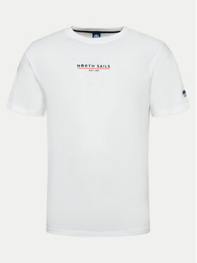 North Sails North Sails T-Shirt 692974 Bílá Comfort Fit