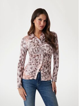 Guess Guess Koszula 142215 Kolorowy Classic Fit