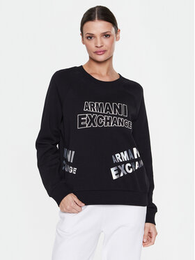 Armani Exchange Armani Exchange Bluza 3RYM77 YJDBZ 1200 Czarny Regular Fit