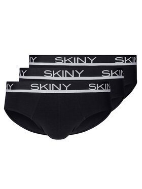 Skiny Skiny Sada 3 kusů slipů 86839 Černá