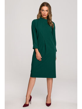 Stylove Stylove Abito da cocktail S318 Verde Regular Fit