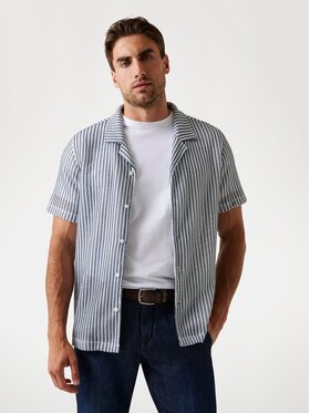 Guess Guess Koszula 176807 Niebieski Classic Fit