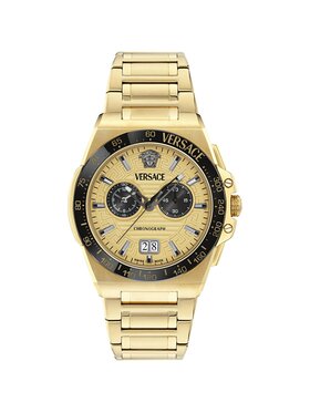 Versace Versace Zegarek VE5N00626 Złoty