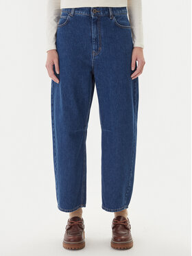 Weekend Max Mara Weekend Max Mara Džinsi Douglas 2525186022 Tumši zils Baggy Fit