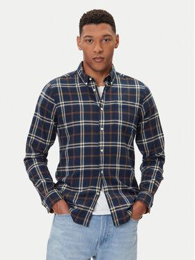 Barbour Barbour Camicia Crossfell MSH4995BL33 Blu scuro Tailored Fit