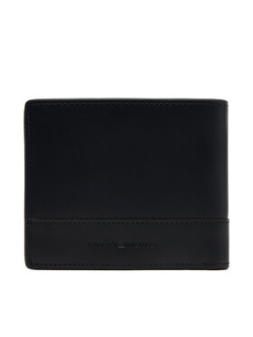 Tommy Hilfiger Tommy Hilfiger Portofel Mare pentru Bărbați Th Corp Cc And Coin AM0AM13245 Negru