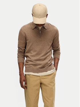 Selected Homme Selected Homme Pullover 16094271 Braun Regular Fit