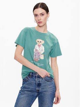 Polo Ralph Lauren Polo Ralph Lauren Marškinėliai 211892607001 Žalia Regular Fit