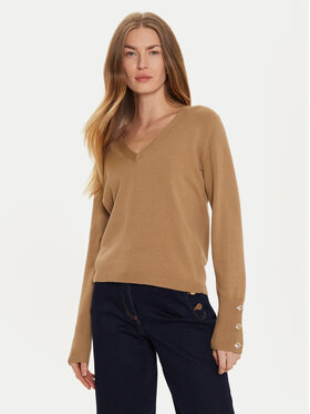 Morgan Morgan Πουλόβερ 242-MGOLD Μπεζ Regular Fit