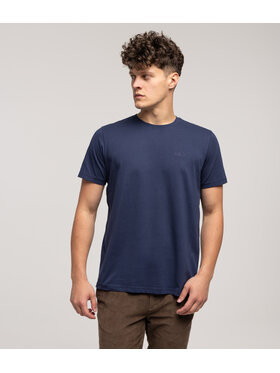 Lee Cooper Lee Cooper T-Shirt OBUTCH 0875 Niebieski Regular Fit