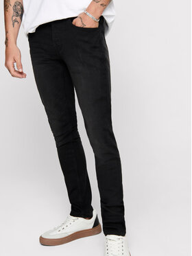 Only & Sons Jeans Hlače Loom 22007451 Črna Slim Fit