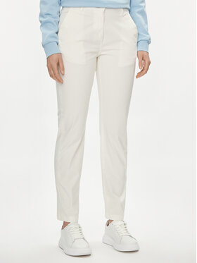 Napapijri Napapijri Pantaloni di tessuto Meridian NP0A4GYE Écru Regular Fit