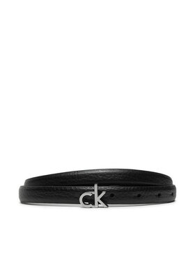 Calvin Klein Calvin Klein Naiste püksirihm Ck Thin Belt 1.5cm Pebble K60K612858 Must