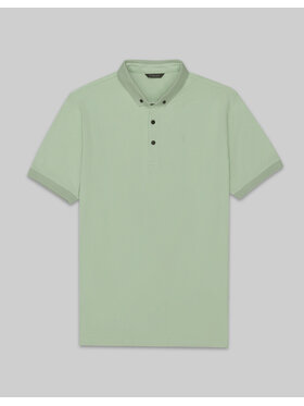 Borgio Borgio Polo matteo Zielony Classic Fit