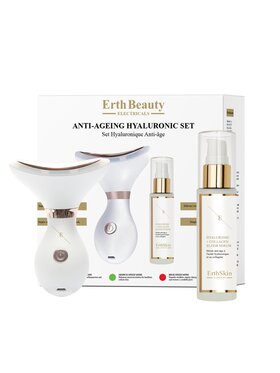 Erthskin London Erthskin London Zestaw Anti-Aging Kwas Hialuronowy + Kuracja Serum