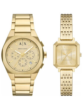 Armani Exchange Armani Exchange Hodinky AX7171SET Zlatá